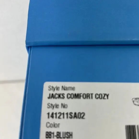 Jack Rogers Comfort Cozy Sandals Blush Various Sizes - Picture 6 of 6